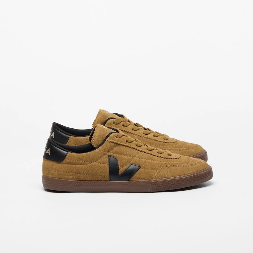 PANENKA SUEDE TENT BLACK BARK VEJA