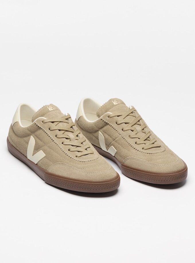 PANENKA SUEDE TAUPE PIERRE BARK VEJA