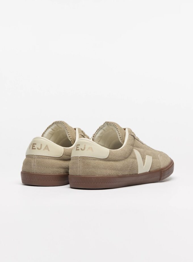 PANENKA SUEDE TAUPE PIERRE BARK VEJA