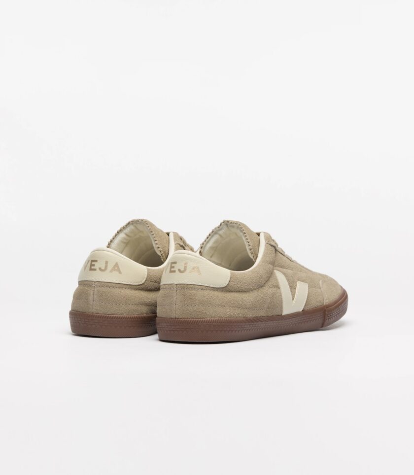 PANENKA SUEDE TAUPE PIERRE BARK VEJA - Imagen 3