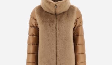 CAZADORA  COLOR MARRON HERNO