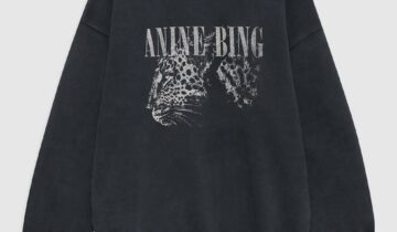 Spencer Sweatshirt Leopard ANINE BING