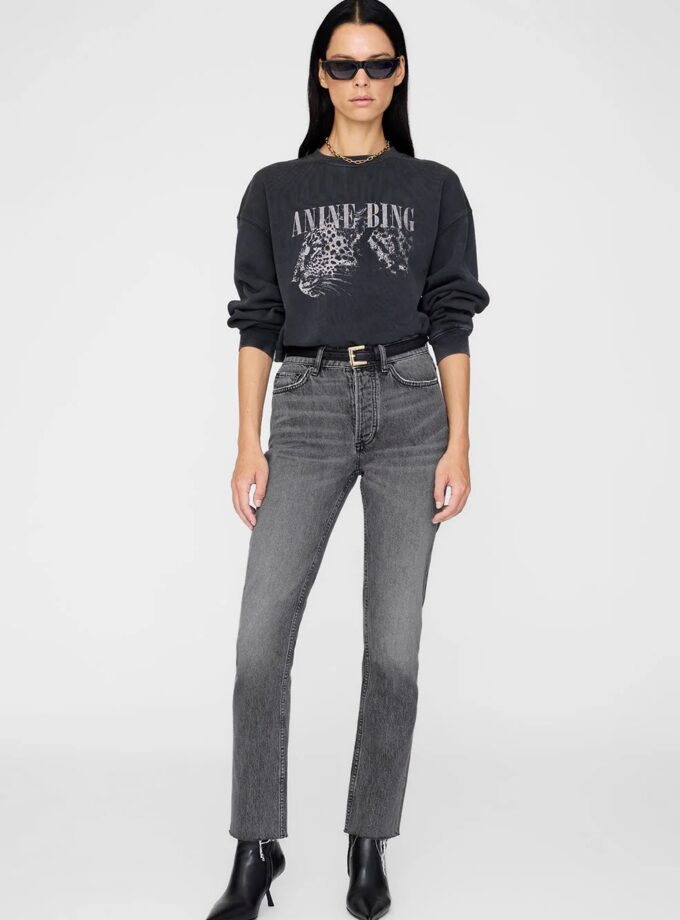 Spencer Sweatshirt Leopard ANINE BING