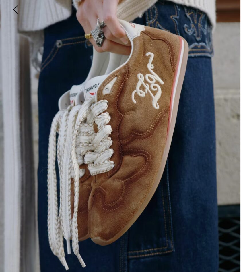 Sneakers bajas de piel con corte western. ZADIG ET VOLTAIRE - Imagen 3