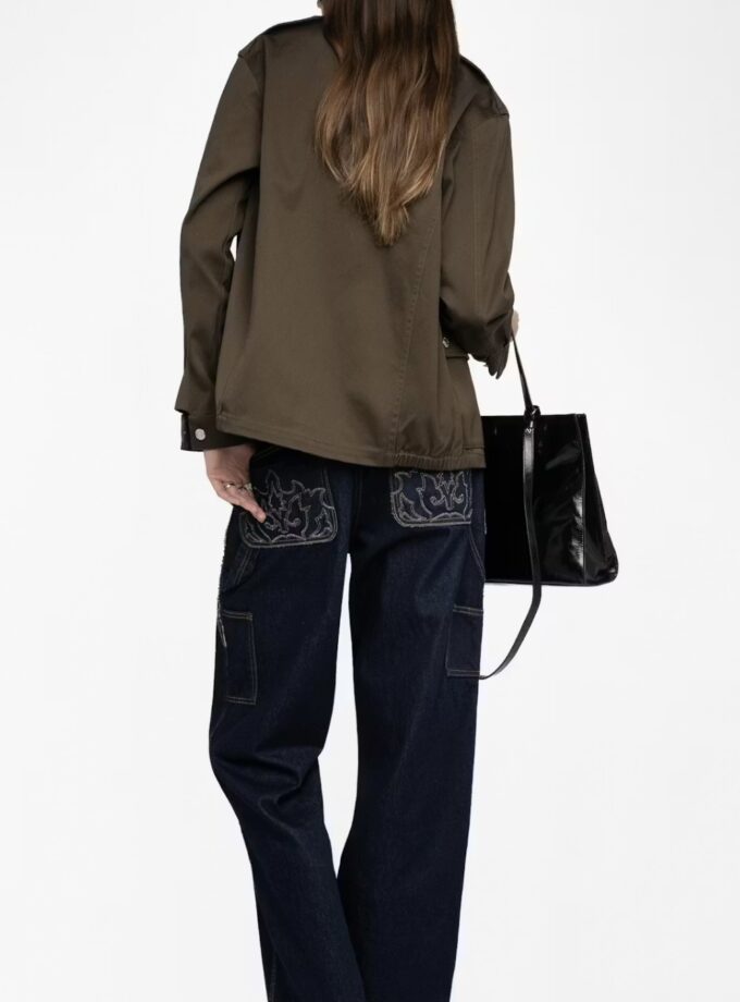 CHAQUETA COLOR VERDE. ZADIG ET VOLTAIRE