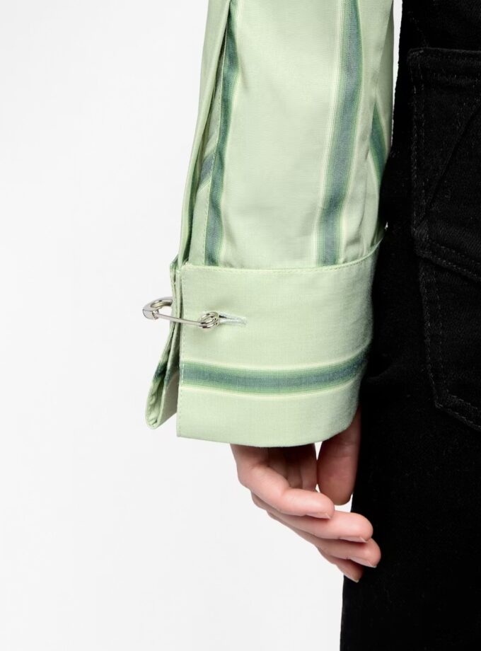 CAMISA COLOR VERDE. ZADIG ET VOLTAIRE