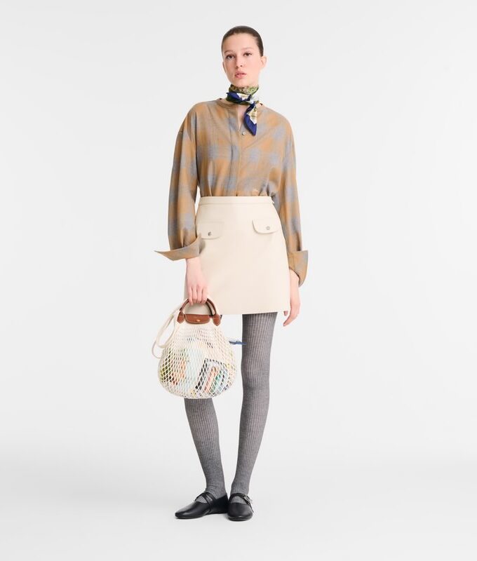 Le Pliage Filet Bolso con asa superior L
Tela - Crudo LONGCHAMP