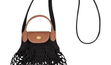 Le Pliage Filet Bolso con asa superior L
Tela – Negro LONGCHAMP