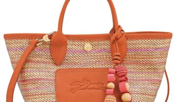 BOLSO  COLOR NARANJA LONGCHAMP