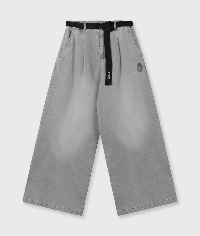 PANTALON COLOR gris 10DAYS