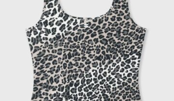 slimfit tanktop leopard 10DAYS