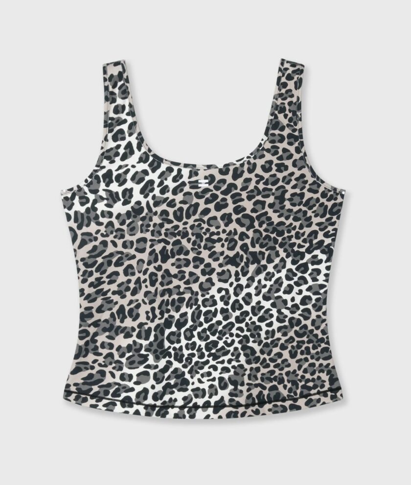 slimfit tanktop leopard 10DAYS