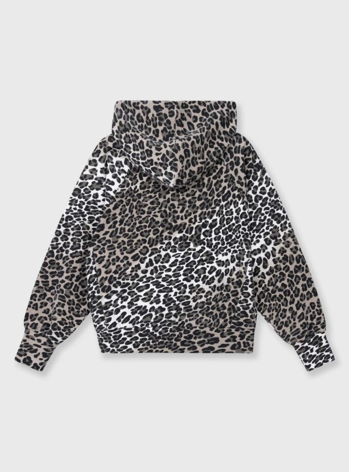 soft scuba hoodie leopard 10DAYS