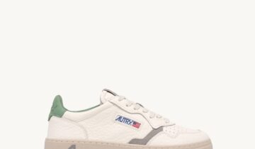 ZAPATILLAS MEDALIST LOW DE PIEL LODEN FROST Y VAPOR Autry