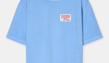 Camiseta relajada confeccionada en algodón orgánico. CLOSED