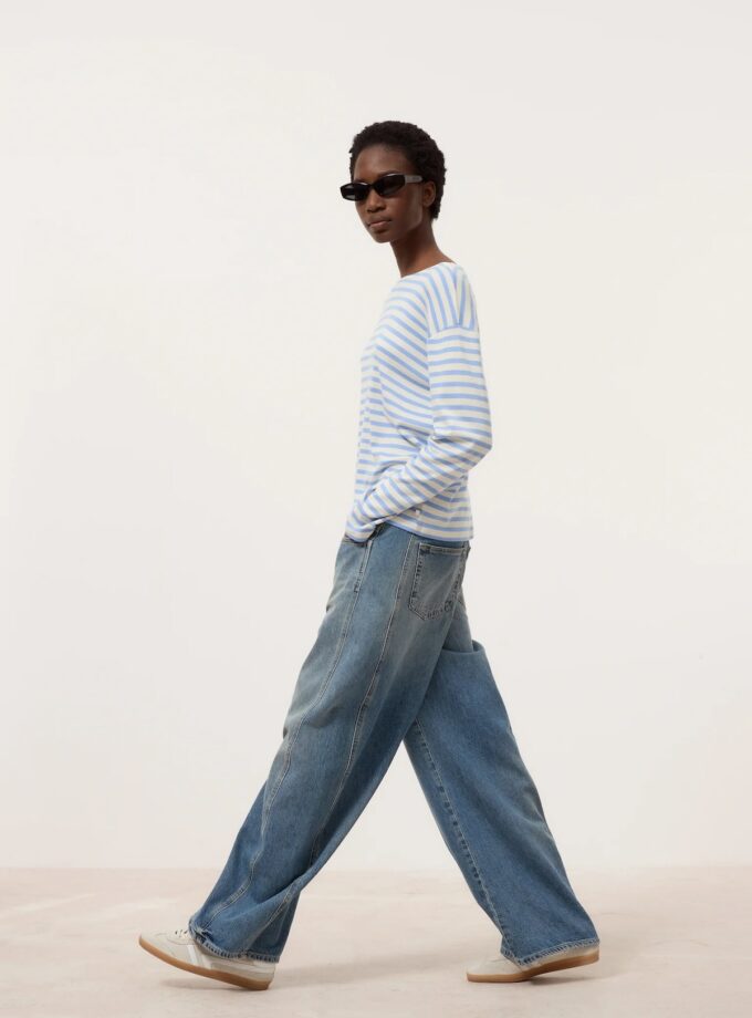 Camisa de manga larga confeccionada en mezcla de algodón. CLOSED