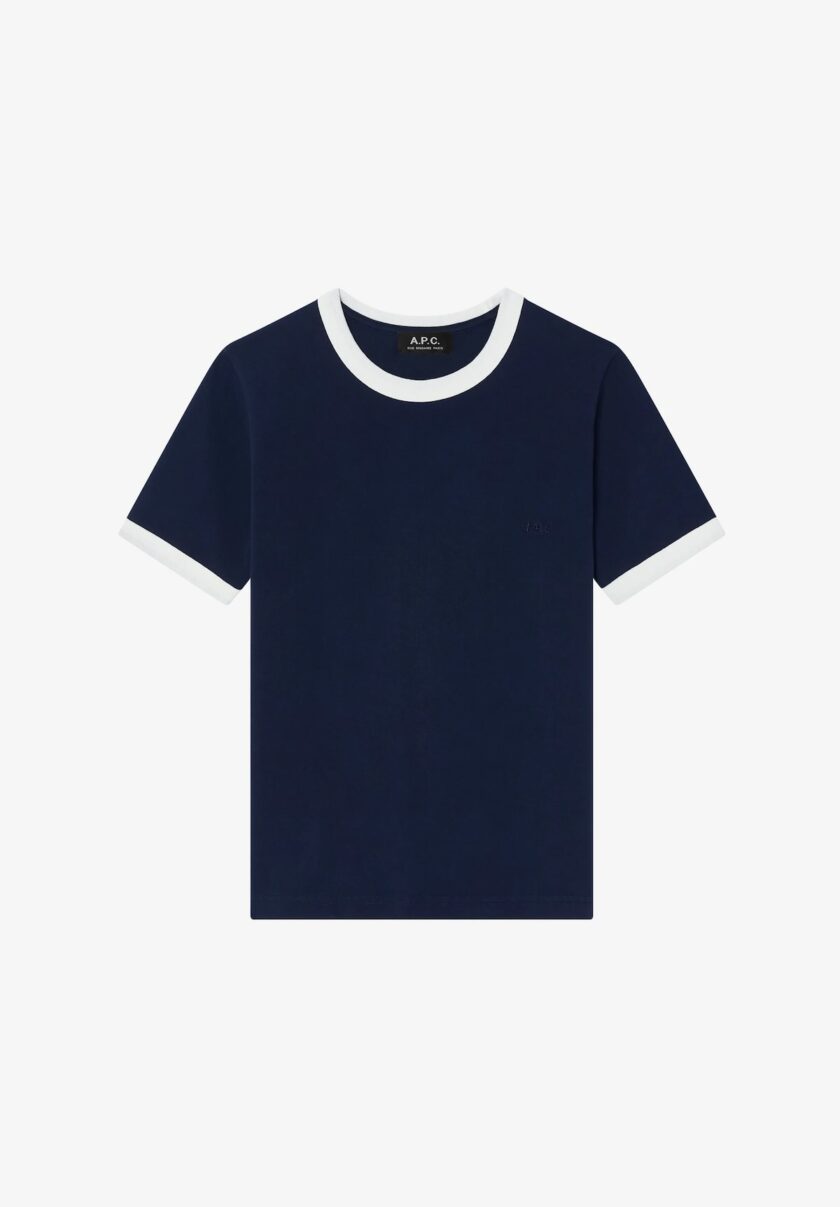 CAMISETA COLOR MARINO A.P.C.