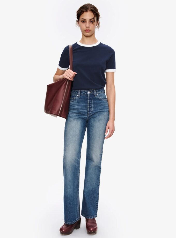 CAMISETA COLOR MARINO A.P.C.