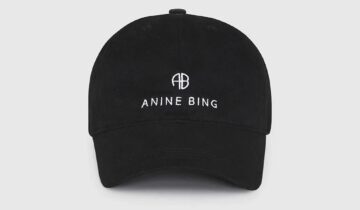 Jeremy Baseball Cap – Black ANINE BING