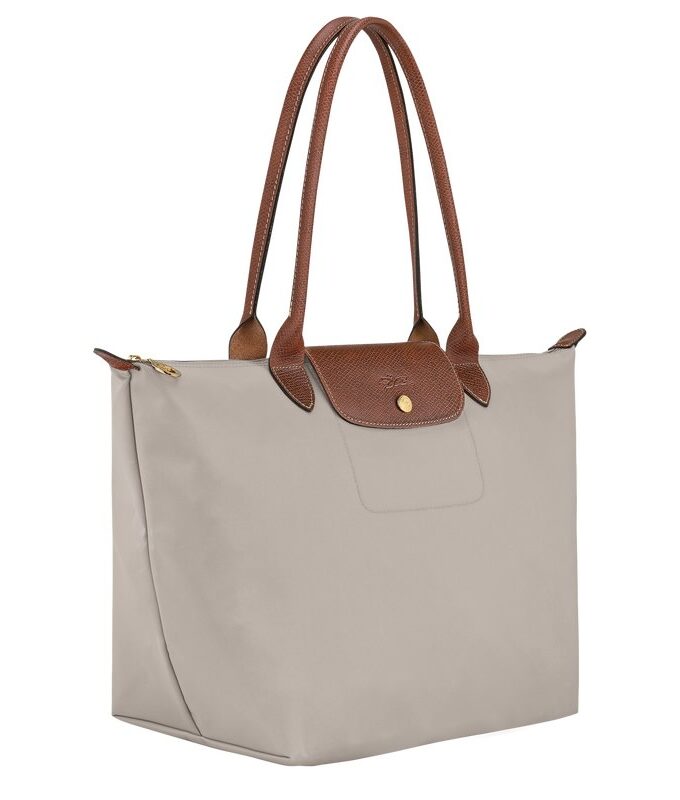 Le Pliage Original Bolso de hombro L
Lona reciclada - Gris Piedra LONGCHAMP