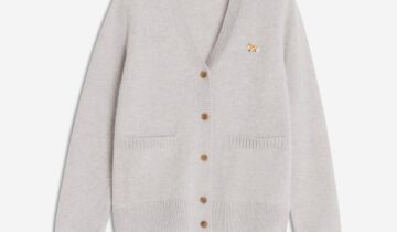 Chaqueta de lana de cordero Baby Fox MAISON KITSUNE