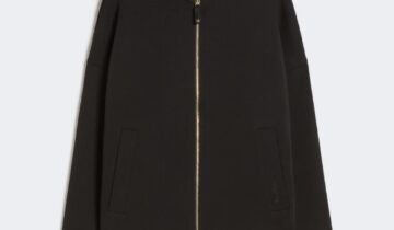Chaqueta de punto de neopreno – Negro MAX MARA