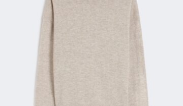 Jersey boxy de lana y cachemira – Beige MAX MARA