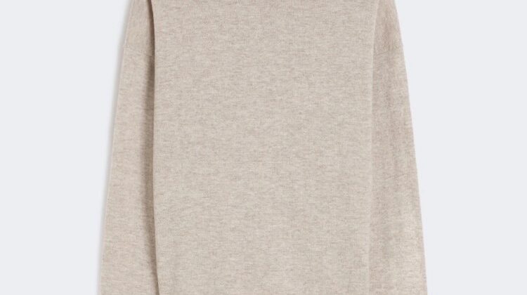 Jersey boxy de lana y cachemira – Beige MAX MARA