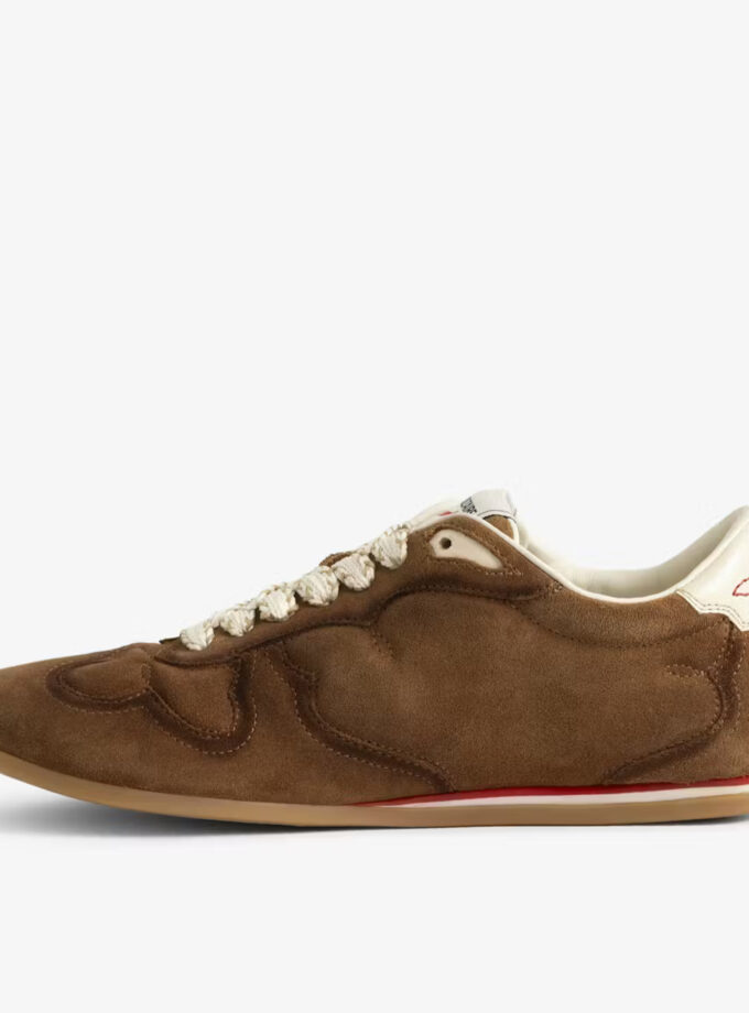 Sneakers bajas de piel con corte western. ZADIG ET VOLTAIRE