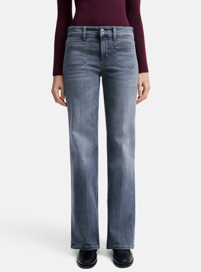 PANTALON COLOR GRIS CAMBIO