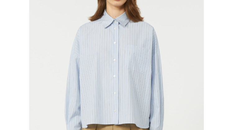 CAMISA  COLOR AZUL WEEKEND MAX MARA
