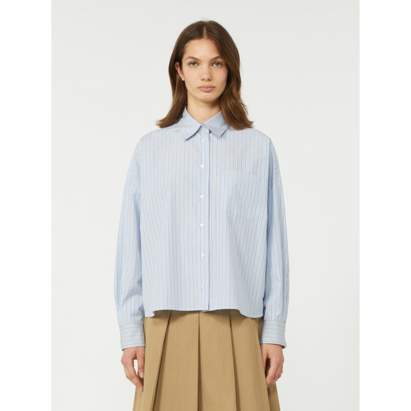CAMISA COLOR AZUL WEEKEND MAX MARA