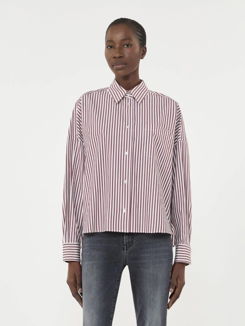 BLUSA COLOR burdeos WEEKEND MAX MARA - Imagen 3