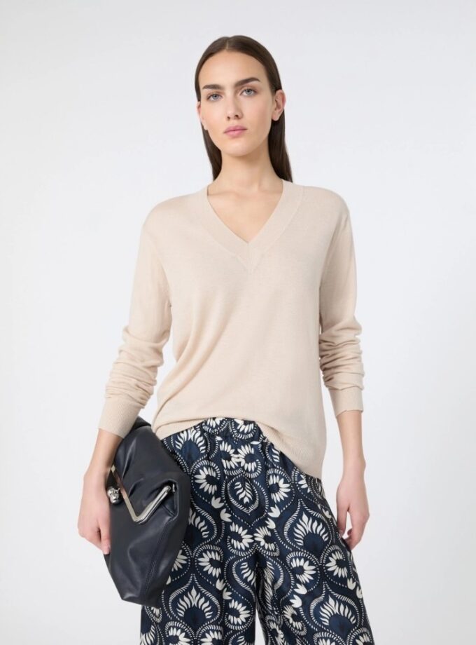Jersey de lana y cachemira - Beige WEEKEND MAX MARA