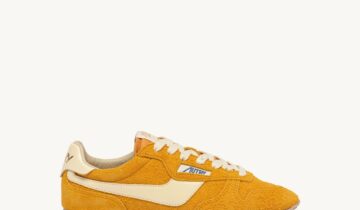 ZAPATILLAS WINDSPIN DE ANTE Y PIEL MINERAL YELLOW Y RUTABAGA Autry