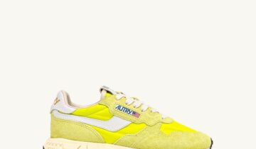 ZAPATILLAS REELWIND LOW DE NAILON Y ANTE BLANCO Y EVENING PRIMROSE Autry