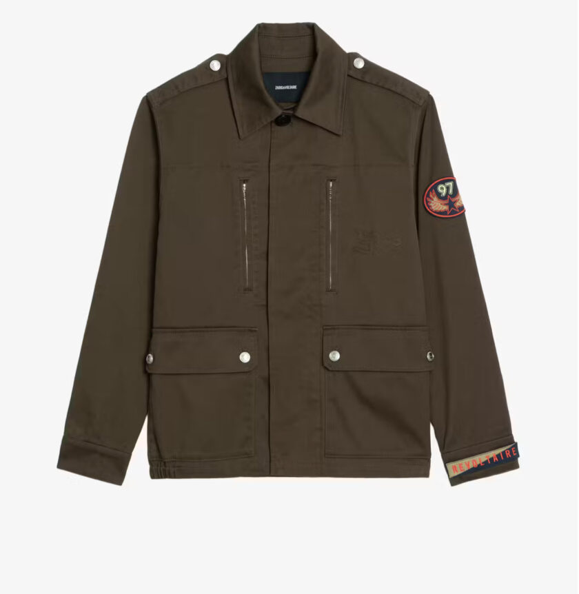 CHAQUETA COLOR VERDE. ZADIG ET VOLTAIRE