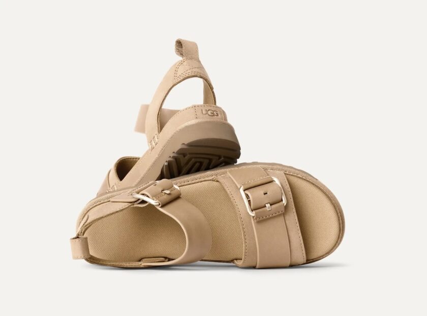 SANDALIA COLOR BEIGE UGG - Imagen 3