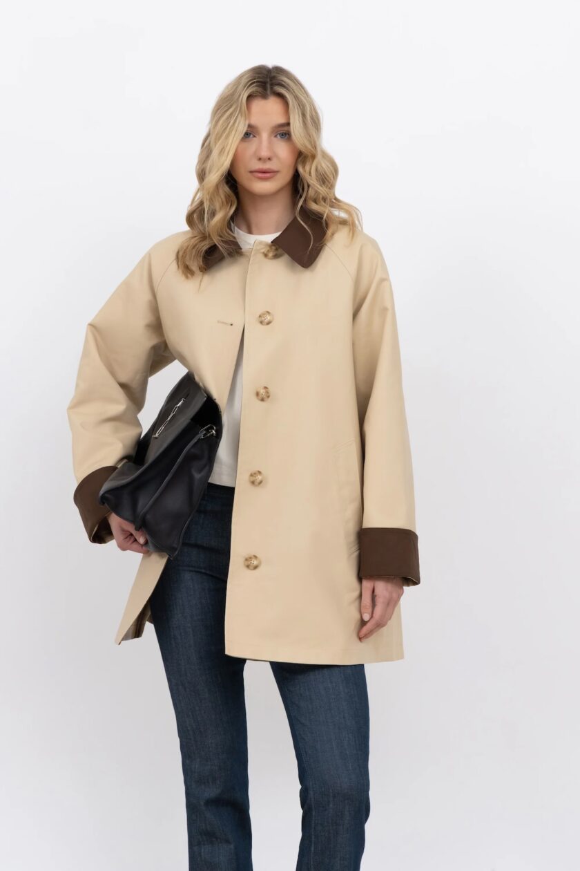 CHAQUETA COLOR beige URBANCODE - Imagen 2