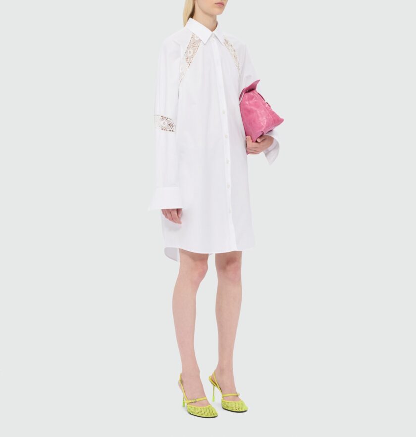 VESTIDO COLOR BLANCO MSGM - Imagen 3