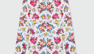 CAMISA ESTAMPADO FLORAL MSGM