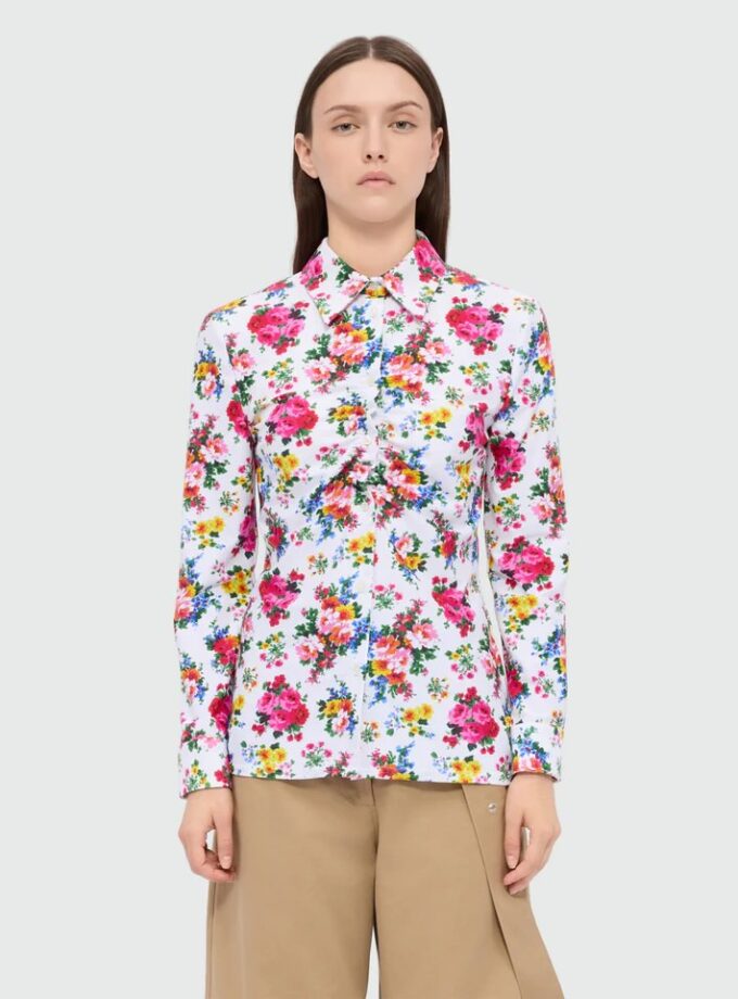 CAMISA ESTAMPADO FLORAL MSGM