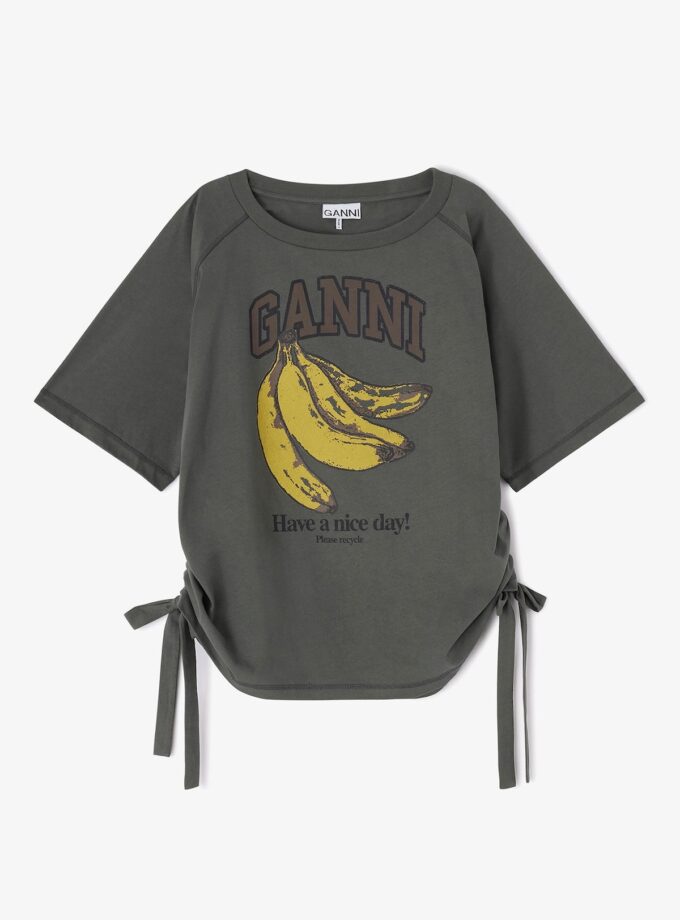 CAMISETA COLOR gris GANNI