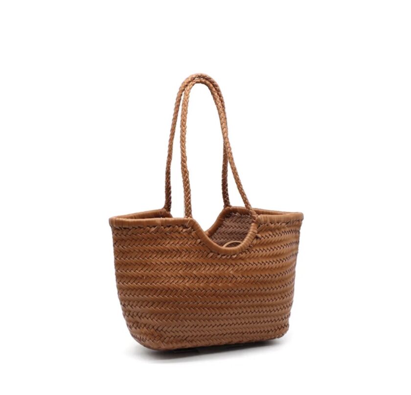 BOLSO TRENZADO MARRON PS - Imagen 2