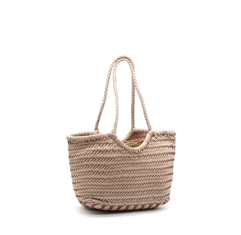 BOLSO TRENZADO ROSA PS