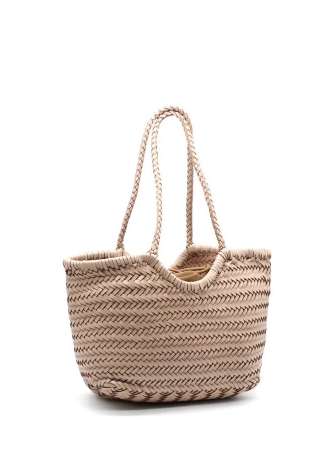 BOLSO TRENZADO ROSA PS