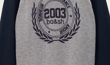 JERSEY  COLOR gris BA&SH