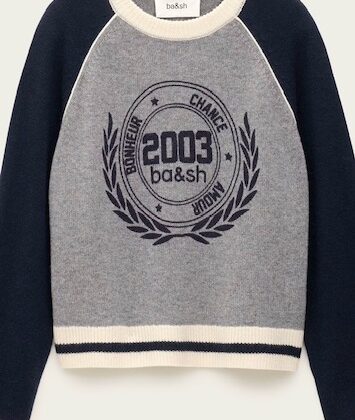 JERSEY  COLOR gris BA&SH