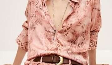 BLUSA  COLOR ROSA BA&SH