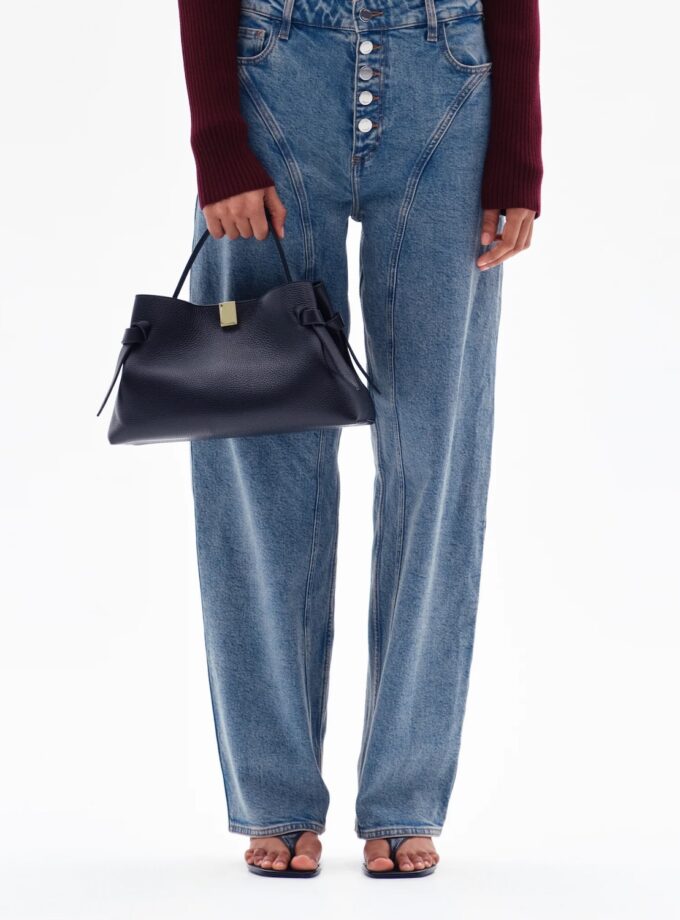 GYOZA PEBBLE GRAIN LEATHER yuzefi